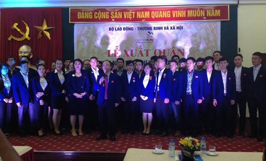 Lễ xuất quân Đoàn Việt Nam tham dự Kỳ thi tay nghề ASEAN lần thứ XI năm 2016 - ảnh 1